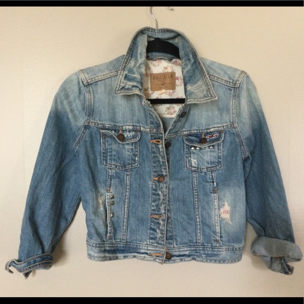 Hollister medium jean jacket